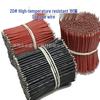 Силиконовый провод 20AWG 3239, наружный диаметр 1,9 мм, высоковольтный и высокотемпературный, шнур питания 0,5 мм², зачищенные и луженые концы