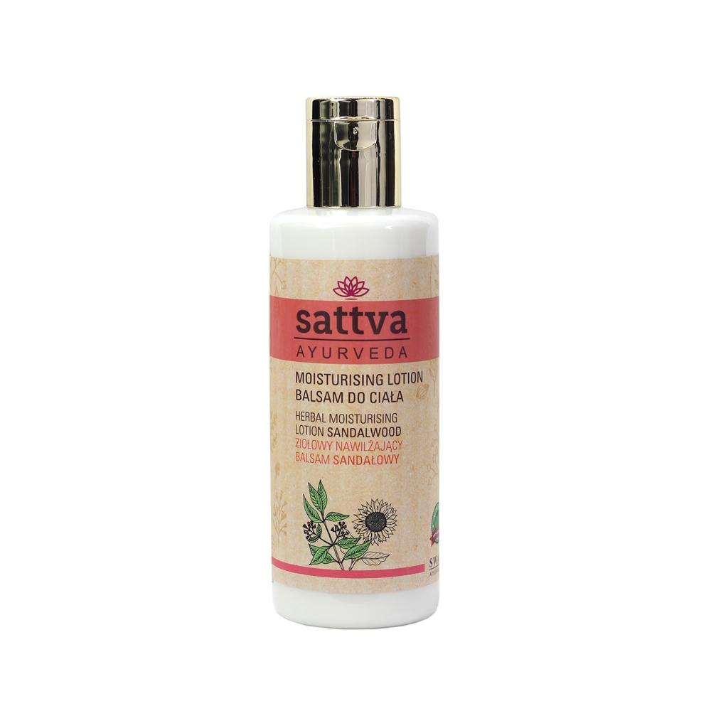 Sattva Premium Spa Sandalwood Body Lotion - Deep Moisturizing Formula, 210ml