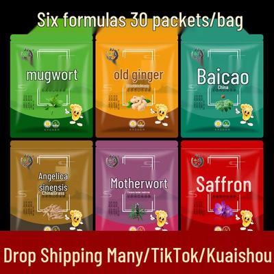 Полынь Порошок для ванночек для ног для мужчин и женщин - Шесть Формул