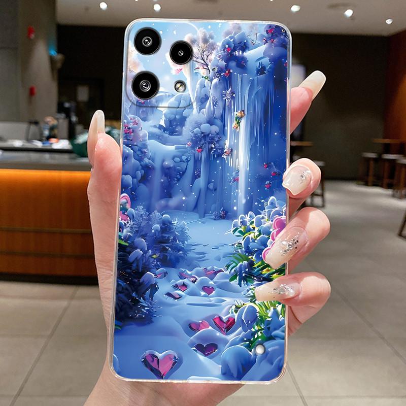 Casing For Nothing Phone 3a Lite Case Aesthetic Cute Cat Astronaut Transparent Soft Silicone Back Cover Phone3aLite Phone Case