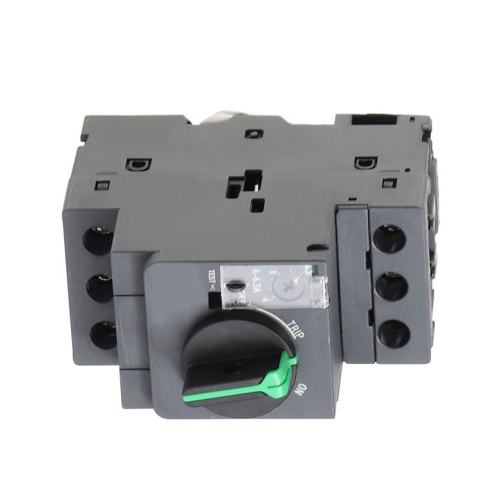 Electric Motor Circuit Breaker Knob Type Thermal Magnetic Motor Protective Circuit Breaker AC690V 4‑