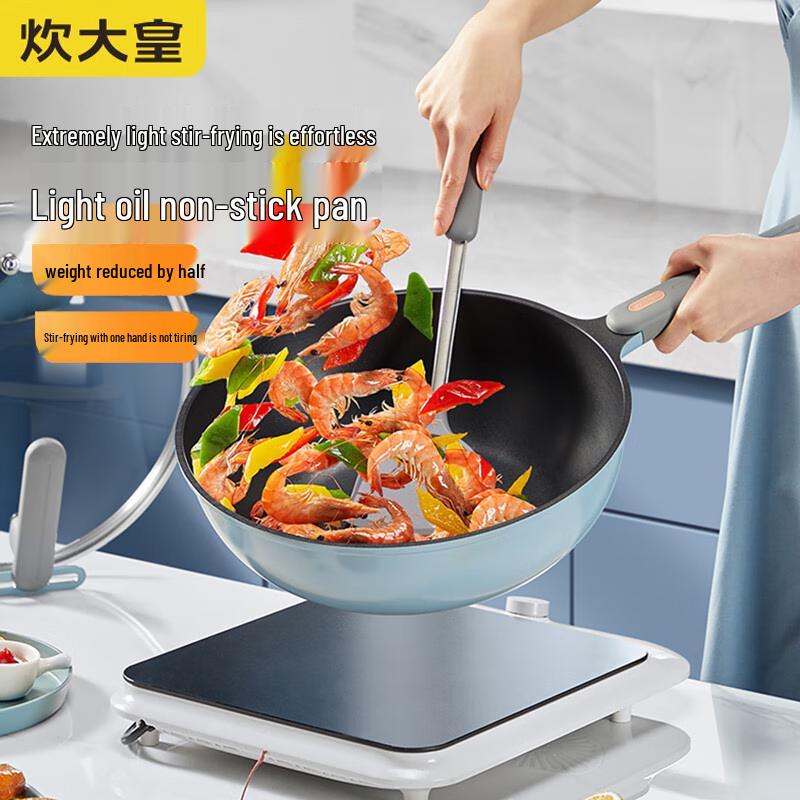 COOKER KING Легкая антипригарная сковорода для стир-фрая 30 см