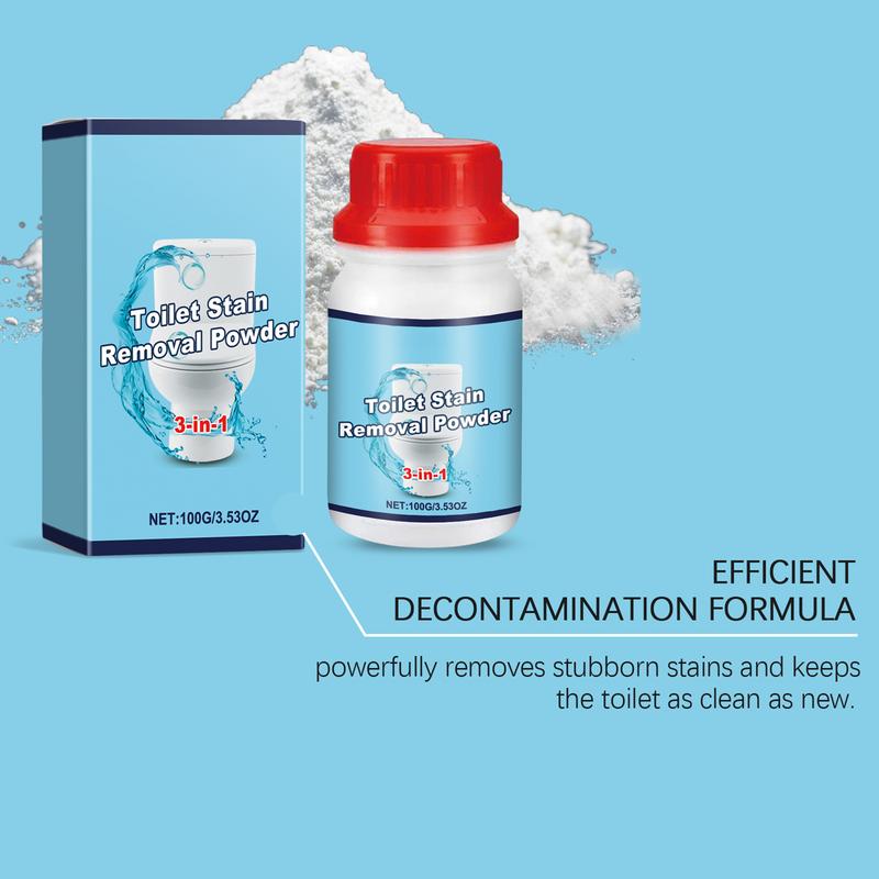 Пена для чистки туалетов Порошок для чистки туалетов Эффективный пенный порошок для чистки туалетов 100 г Пенящийся порошок для чистки туалетов Бытовая