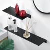 Aluminium Zinc Zinc Alloy Simple Wall Mount Storage Rack Bathroom Storage Kitchen Shelves Bathroom Wall Shelf