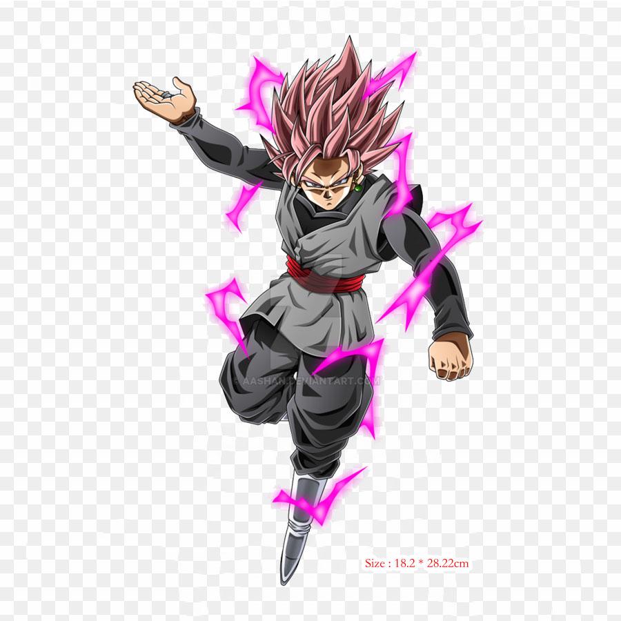 Нашивки для сумки для одежды, термонаклейки с утюгом на термонаклейке Goku Black Ssj Rose 2 Goku Vegeta, моющиеся теплопередачи