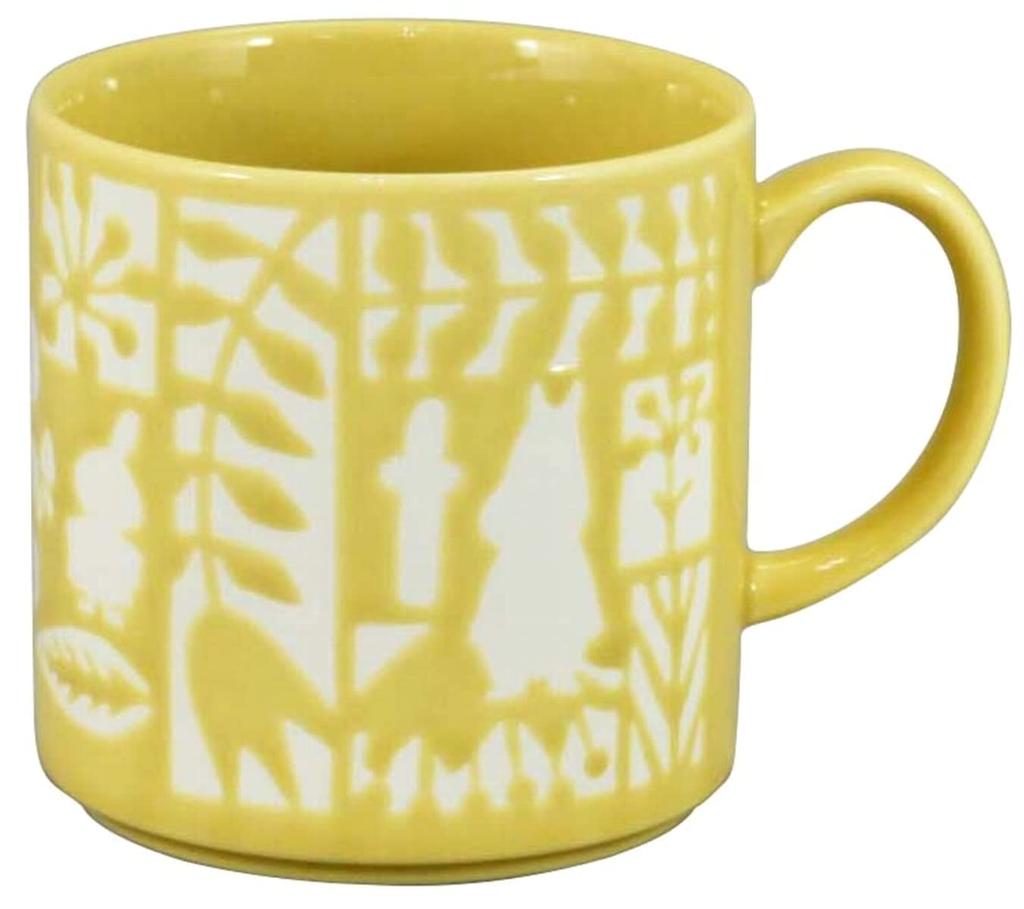 Moomin Mug with Wooden Coaster (Yellow) MM6301-11C