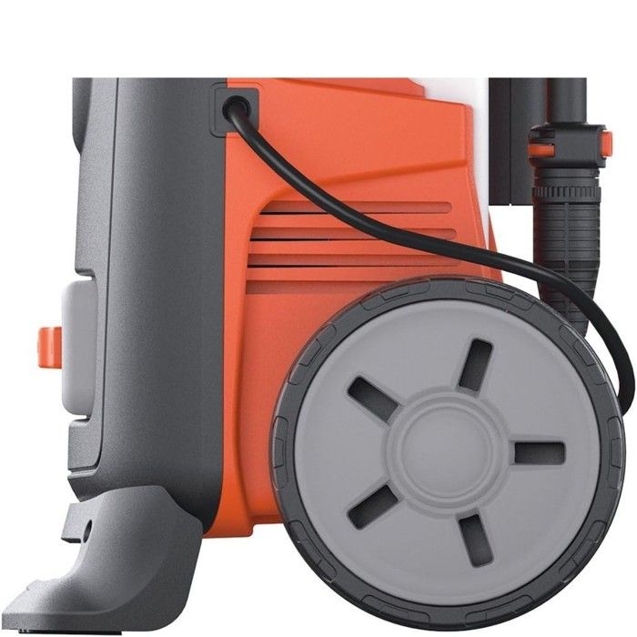 Black - Decker Black+Decker BXPW2000PE Pressure Washer with Patio Cleaner Deluxe and Fixed Brush (2000 W, 140 bar, 440 l/h)
