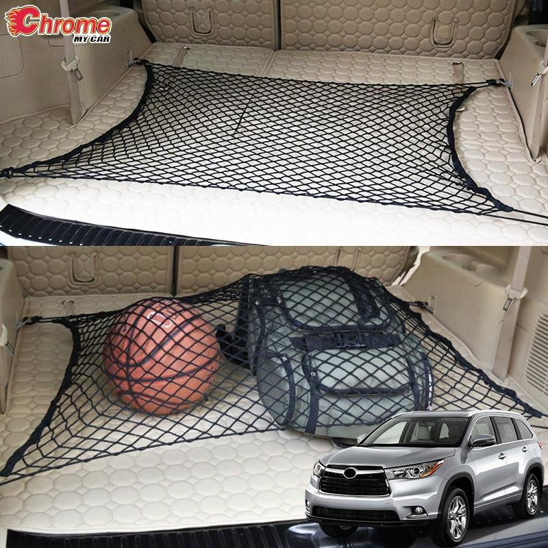 Для Toyota Highlander Kluger 2014 2015 2016 2017 2018 задний багажник багажника пол грузовая сетка эластичная плоская сетка для багажа