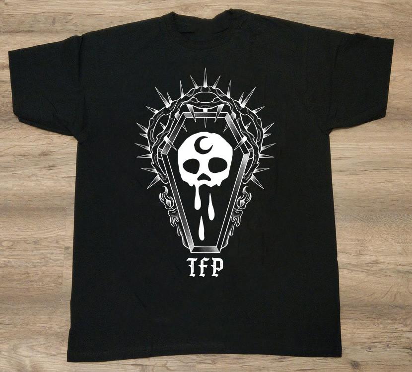Футболка Хлопковая Унисекс Все Размеры До 5XL с Логотипом Группы The Funeral Portrait BT329
