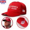 Красная хлопковая бейсболка Трампа Дональда с вышивкой, события, выборы
