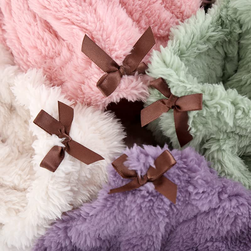 Мягкое домашнее платье-халат Yume, Женское, Осень/Зима, Пушистый халат с надеваемым одеялом, Пижама, Одежда для сна, Одежда для отдыха, Защита от холода (L, Лаванда)