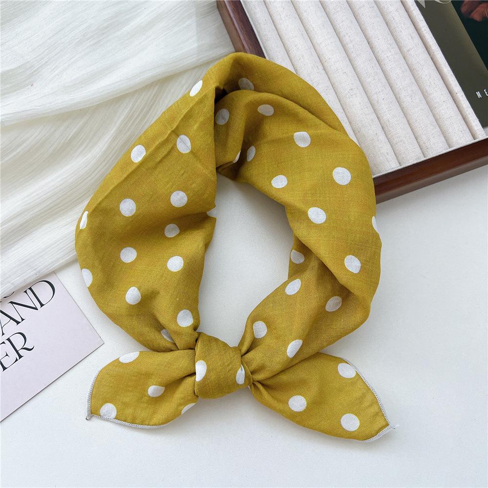 Маленький квадратный шарф из хлопка и льна, шелковый шарф, женский, весна и осень, новый стиль, художественный и универсальный, модный, темпераментный шарф-повязка на голову