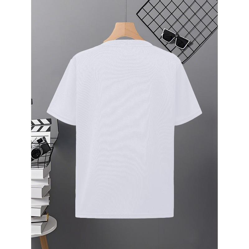 European sizes Boys' T-Shirt, Casual Short-Sleeve Tee with Fish Art Print Pattern - Fun Summer Design, Playful Kids' Fashion, Breathable Fabric