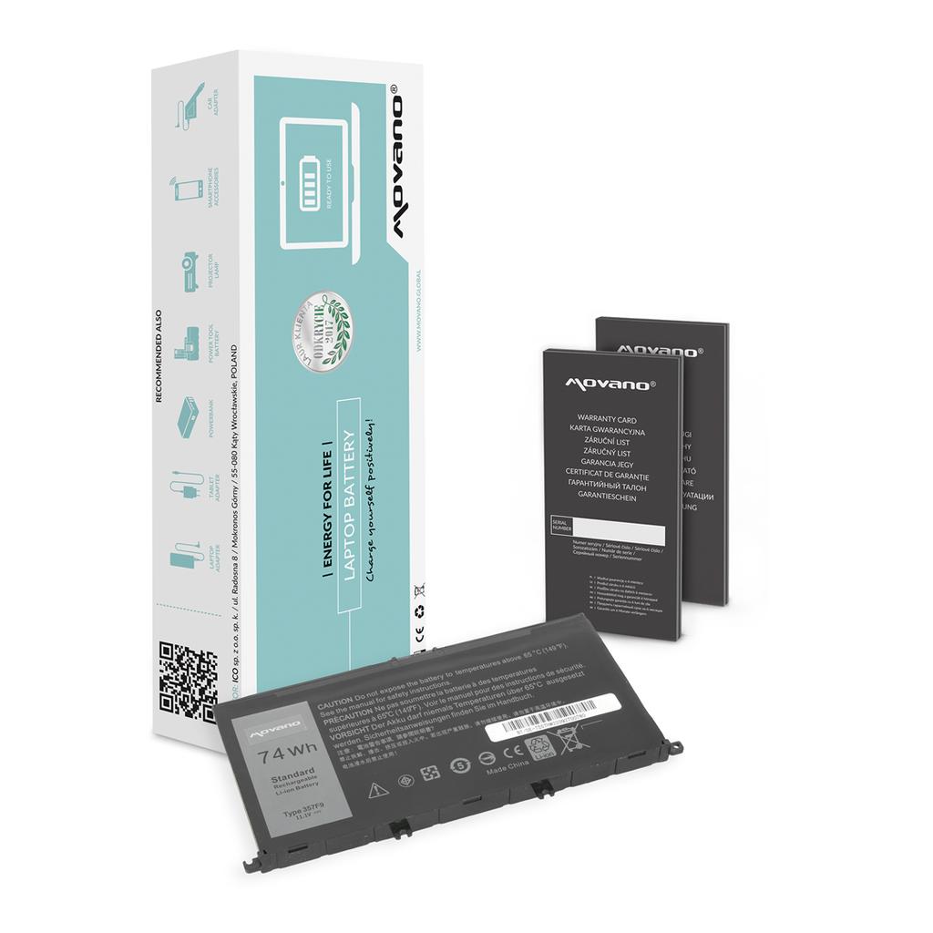 357F9 Battery For Dell Inspiron 5577 7557 6600Mah