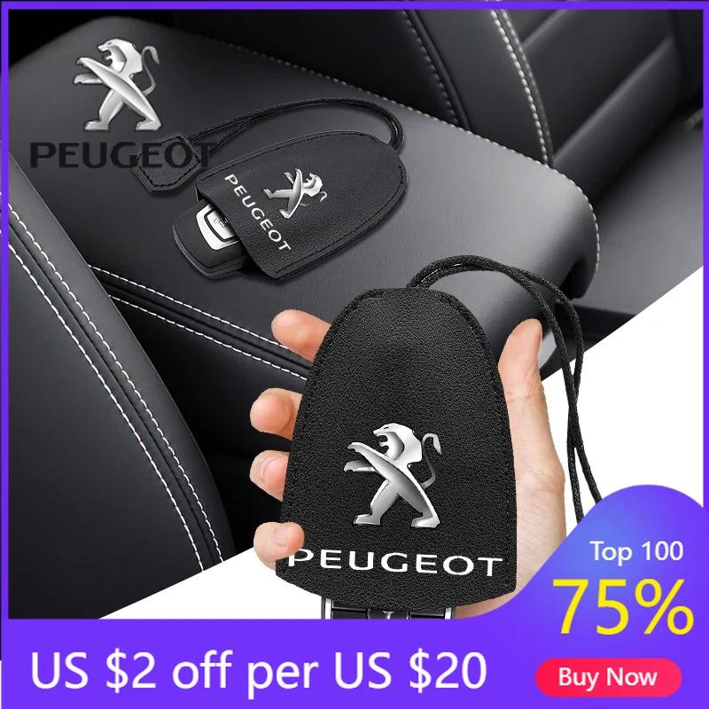 2026 Hot Car Sticker Fashion New Car Styling Protection Shell Bag Case Cover Car Key chain For Peugeot 206 207 3008 2008 308 407