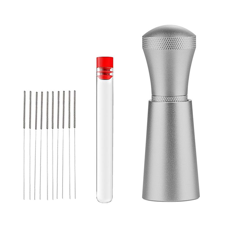 Инструмент для распределения эспрессо, иглы из нержавеющей стали 304, установлены 10 дополнительных игл для замены мешалки для эспрессо