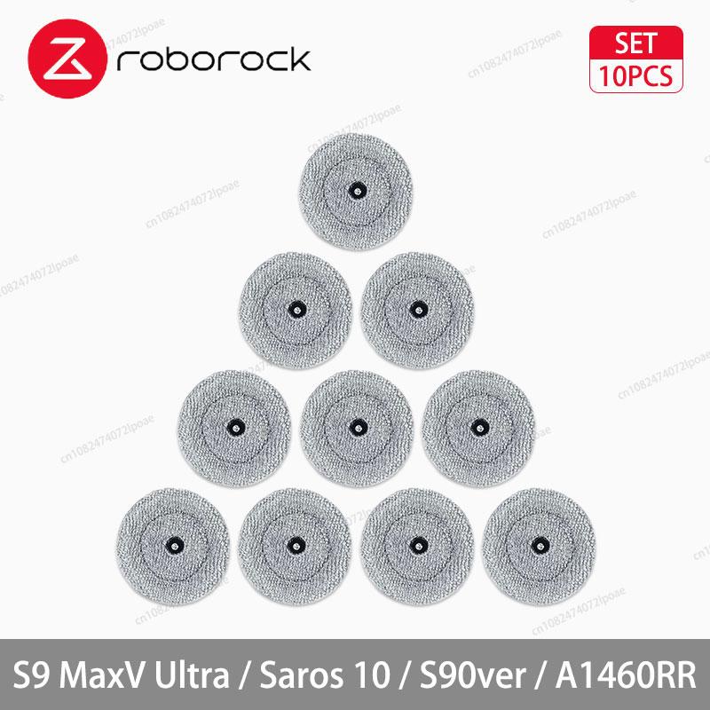 Roborock S9 MaxV Ultra / Saros 10 / S90ver / A1460RR Аксессуары для робота-пылесоса Основная боковая щетка Тряпка для мытья пола HEPA-фильтр Мешок для пыли
