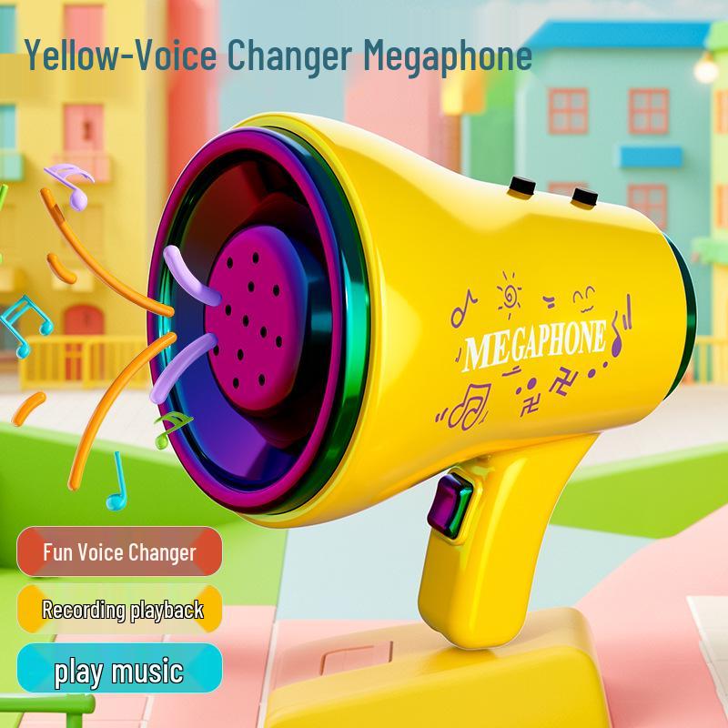 Игрушка-изменитель голоса птицы TikTok: Ручной мегафон с динамиком для детских розыгрышей