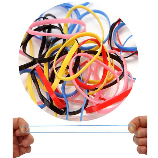 100 шт резинки для домашних животных, разноцветные, высокоэластичные резиновые эластичные бантики для волос для домашних животных для кошек
