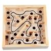 Montessori Wooden Labyrinth Toy Kids 3D Puzzle Rolling Ball Maze Board Game Antistress Toy Balance Educational Toys for Children