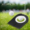 Golf Putting Cup with Flag Plastic Golf Hole Training Aid Indoor Practice Putting Green Accessory for Indoor Outdoor Home Office Yard Lawn Golf