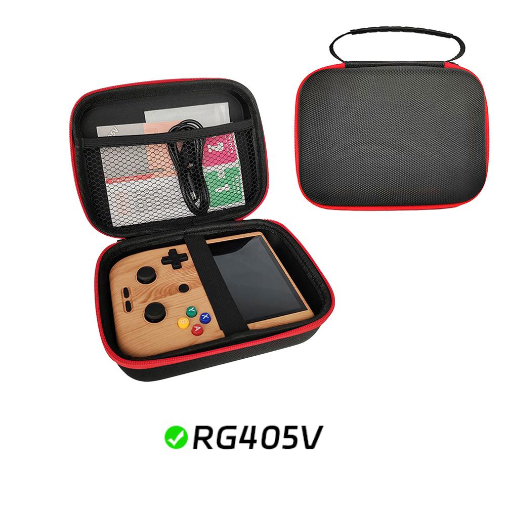 EVA Protective Case for Miyoo Mini Plus for Anbernic RG35XX H RG556 Rg35xxsp R36S Handheld Game Console Portable Storage Bag