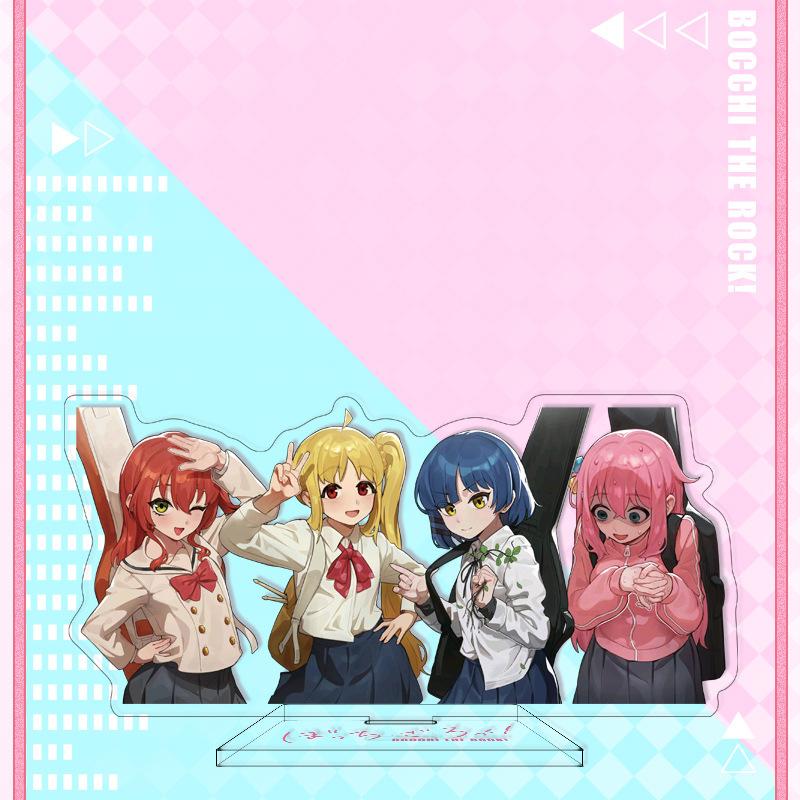 Подставка для модели аниме Bocchi The Rock Girls, Gotou Hitori Ijichi Nijika Yamada Ryo Kita Ikuyo, держатель для стенда