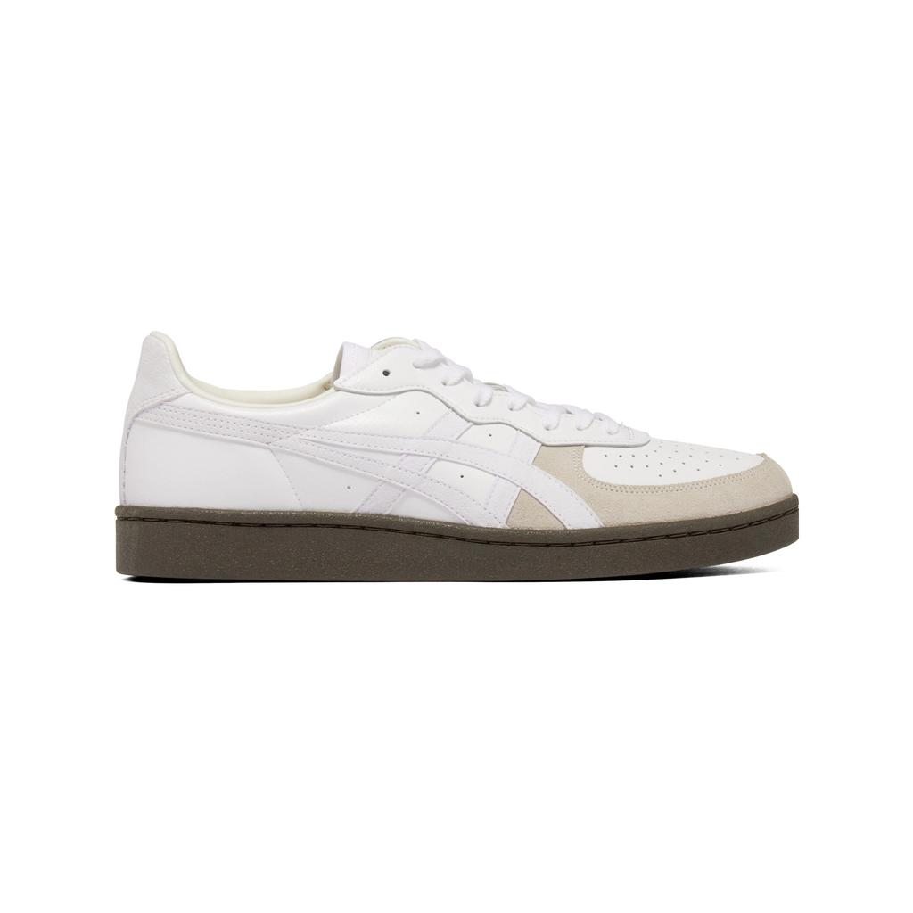 ONITSUKA TIGER Повседневная обувь унисекс из синтетической кожи GSM и спилка коровьей кожи, белая 1183A353-137