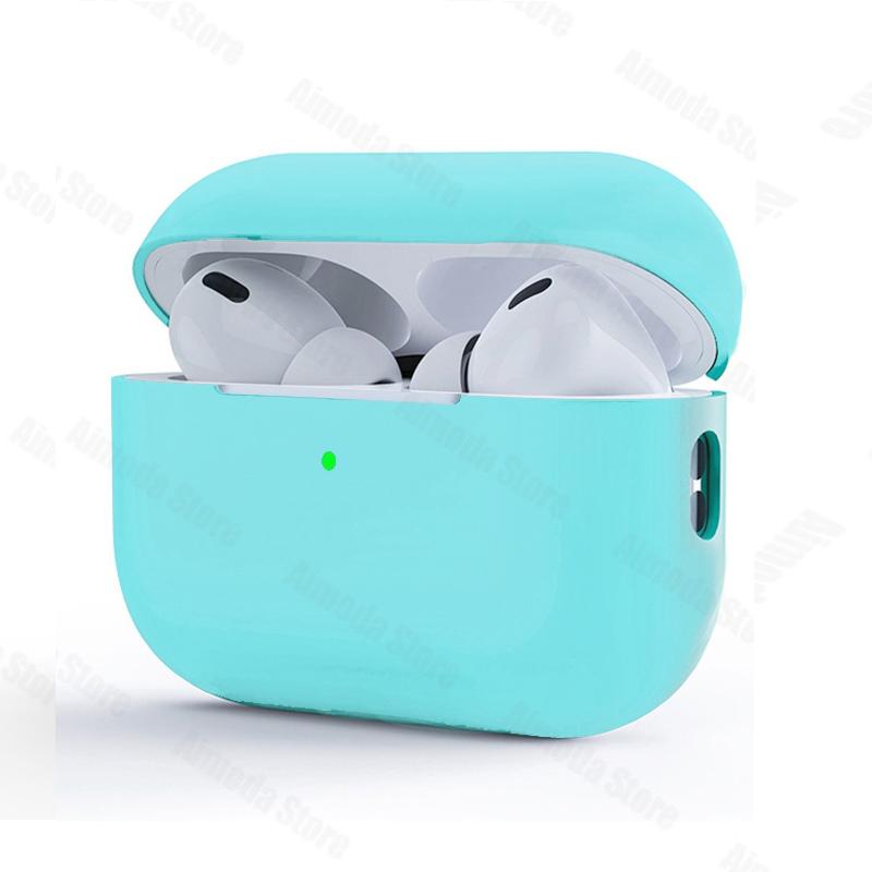 Чехол для Airpods Pro 2 Силиконовый Сплошной Беспроводной Чехол для Наушников Для Apple Air Pod Pro2 2-го Поколения Защитный Корпус