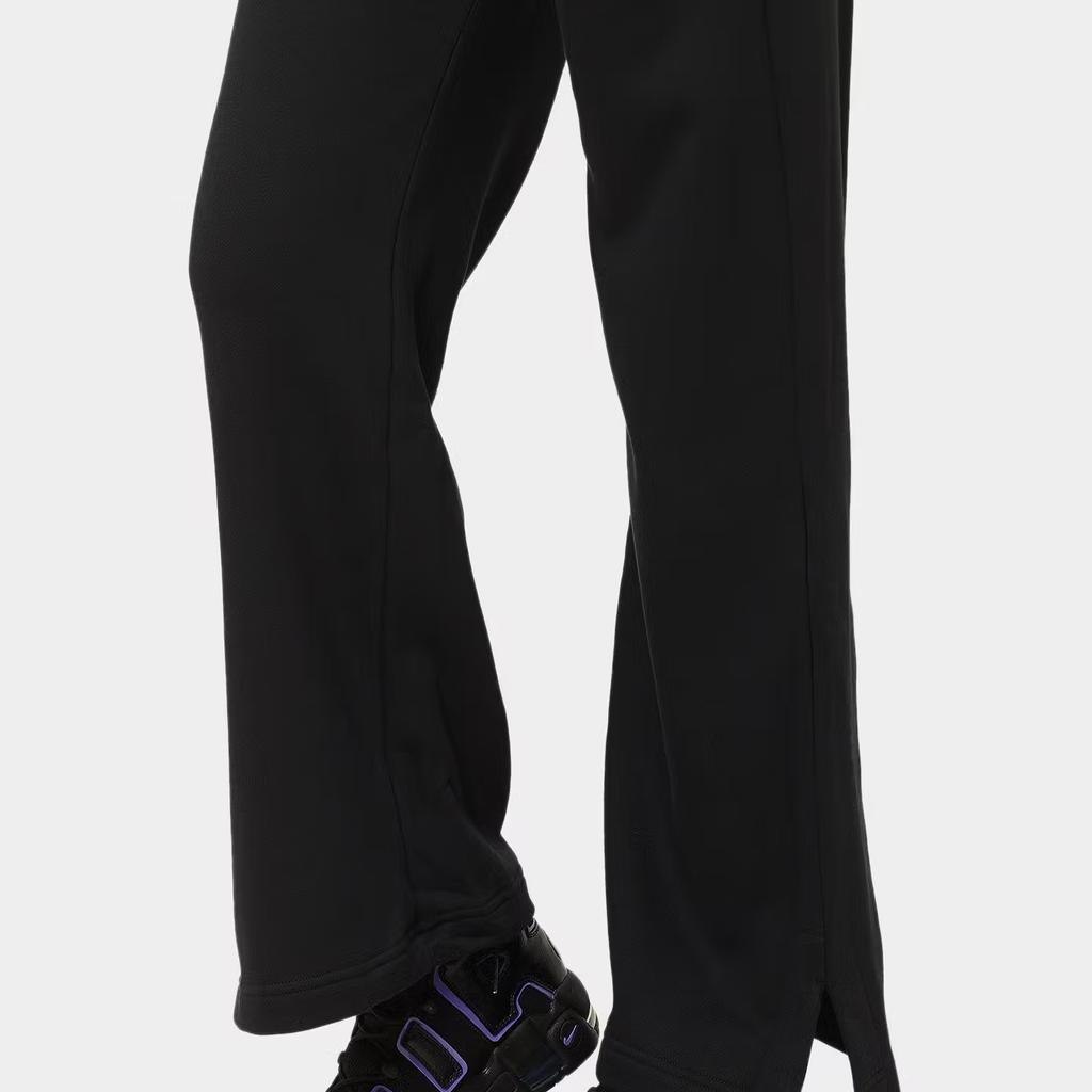 Nike Women's Phoenix Fleece High Waisted Wide Leg Sweatpants Black/Sail Unisex DQ5615-010