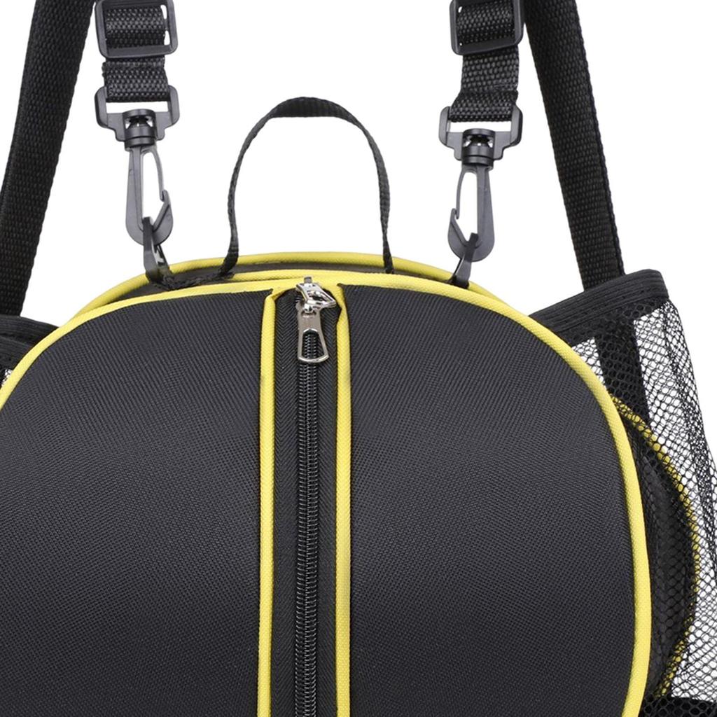 Баскетбольная сумка-тоут с регулируемым ремнем и сетчатыми карманами