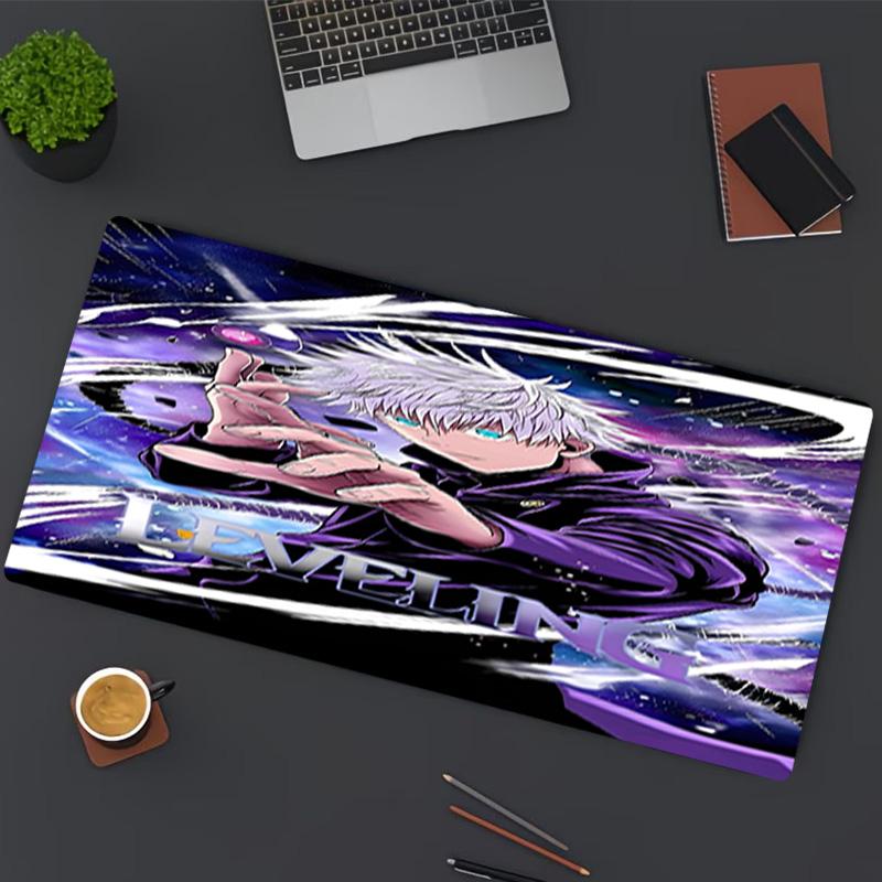 Jujutsu Kaisen Print Mouse Pad, for Keyboard Pad Laptop PC Mat for Office Home Use, Desk Decor, Perfect Birthday Gift for Gamers