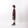 Футболка Kids Long Round Odor Quick Script Mini с длинным рукавом Maroon [Champion], рукав, шея, антибактериальная, устойчивая, высыхающая, логотип, футболка,