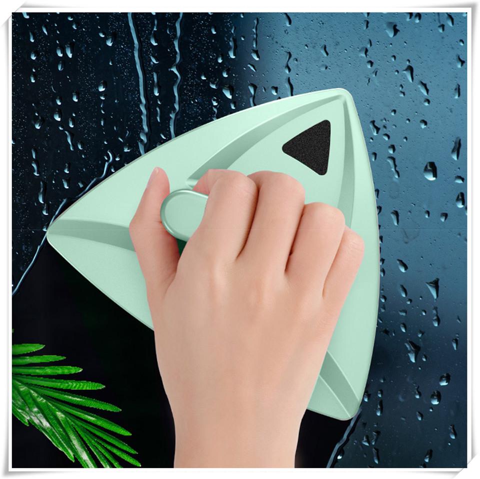 2025 Бытовой Офисный Специальный Очиститель Окон Магнитный Инструмент для Мытья Стекол Автоматический Слив Воды Двухслойный Скребок