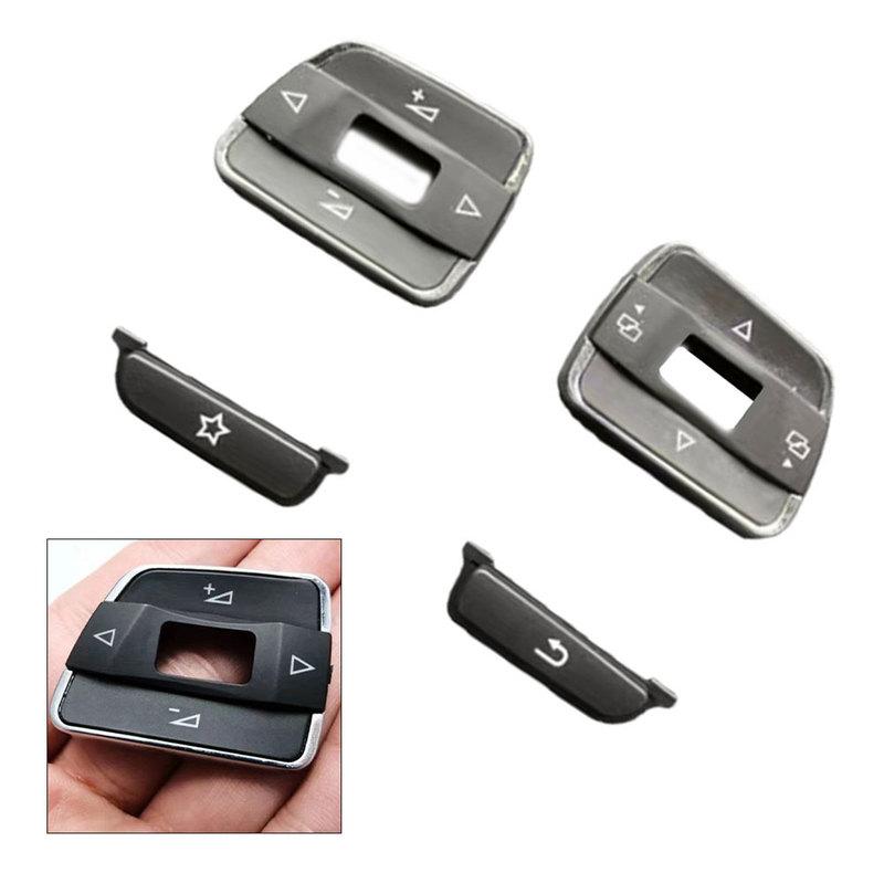 Steering Wheel Control Buttons Cover For B7-B9 2011-2015 Volume Control Button Cover  Auto Accessories