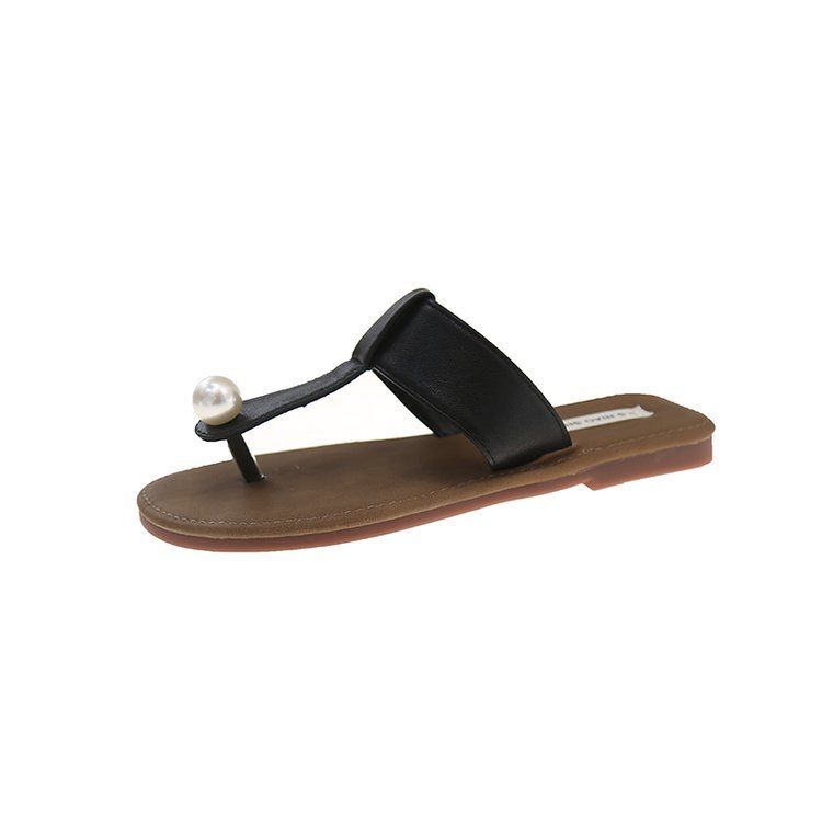 Французский отпуск крутые тапочки женские летние 2025 новый сказочный стиль с юбкой плоская подошва носок пляжная обувь