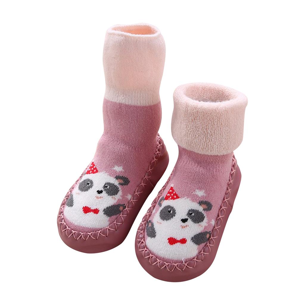 Newborn Baby Socks Shoes And Socks Non-slip Baby Class A Thickened Medium Cotton Socks 0-3 Years Old Toddler Floor Socks