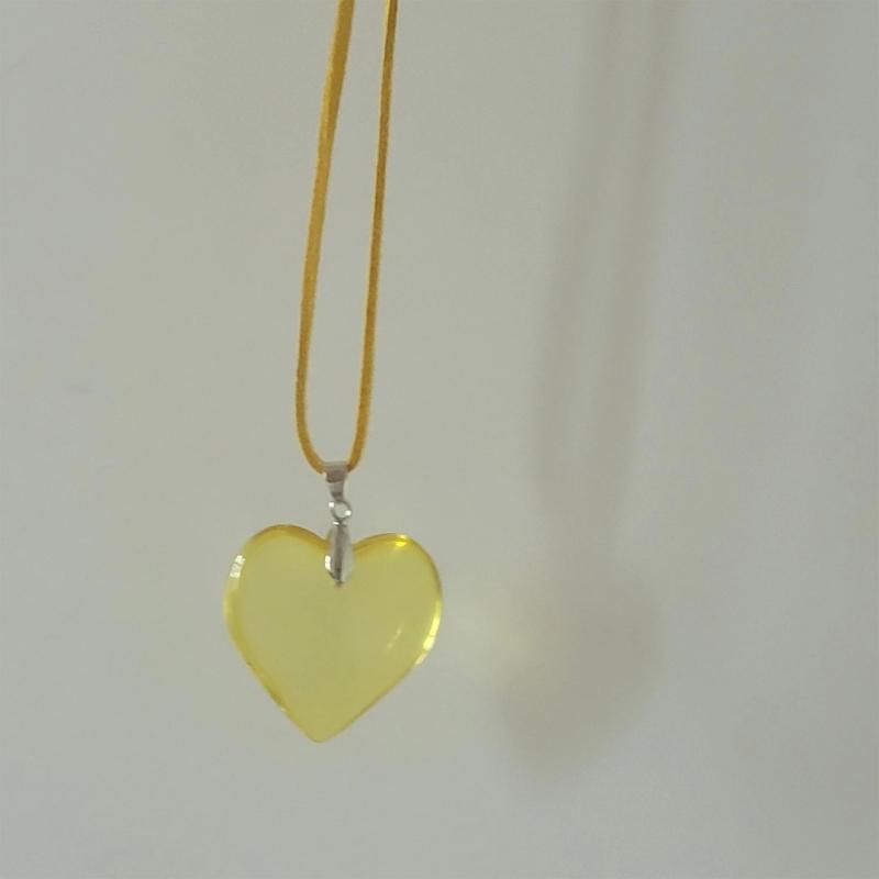 Большое ожерелье-сердце, хрустальный кулон-сердце, цепочка для ключицы, романтический чокер-сердце, подарок на годовщину для женщин, девушек, подростков