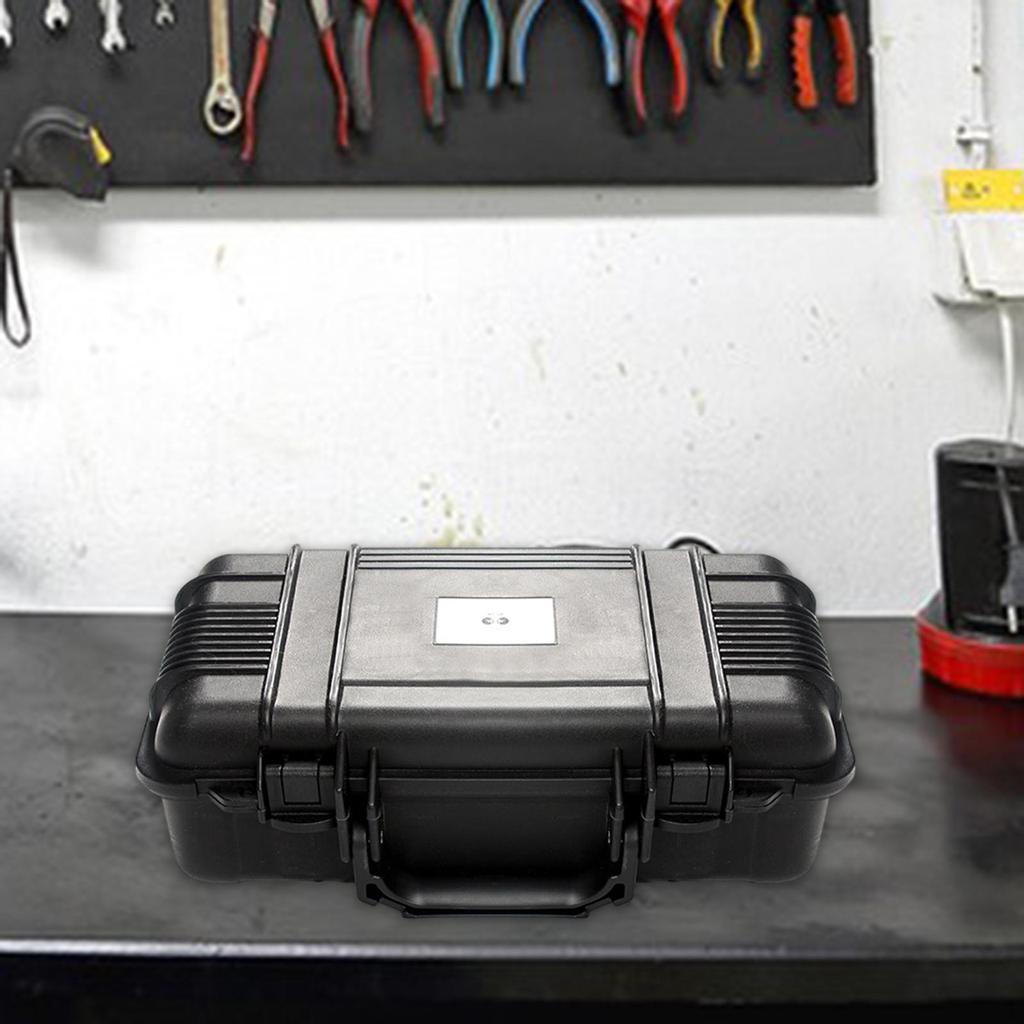 Ящик для инструментов, ящик для инструментов с ручкой, пылезащитный, ударопрочный, многоцелевой, переносной инструмент