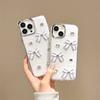 Luxury Sparkle 3D Rhinestone and Bow Glitter Phone Case for iPhone 16 15 14 13 12 11 Metal Camera Protection Shockproof & Scratch-Resistant Cover