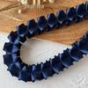 Luxury Blue Lace Trim Ruffle Flounce for DIY Dress Decoration