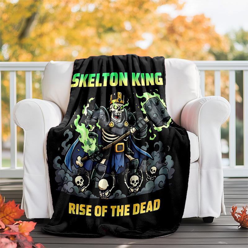 Clashes Royaleds Game2 printed throw blanket—lightweight,soft,warm;versatile blanket for all seasons—perfect as &air-conditioning throw,nap blanket