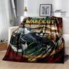 Игра World of Warcraft Принтованное одеяло Детское Теплое Фланелевое Мягкое и Удобное Одеяло Домашнее дорожное одеяло подарок на день рождения