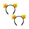 Living Duo Party Headband, Insider Headband, Halloween Four-cut Prop, 024. Dual Duck Head..., 2 Pieces