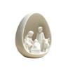 Realistic Nativity Scene Statue 3D Printed Holy Family Sculpture  Home Decor