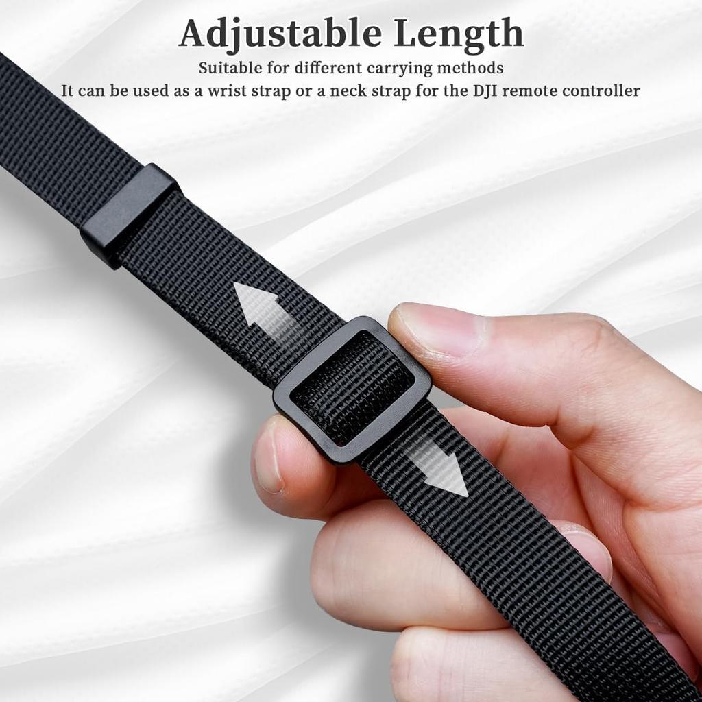 For DJI Mini 4 Pro Lanyard RC Neck StrapSoft Leather Lanyard For DJI Mini 3 / Mavic 3 / Air 3S / Remote Controller Accessories