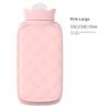 Silicon Hot-Water Bag Warm Belly Bed Baby Explosion-Proof Perfusion Plumbing Water Bag Female Hand Warmer Cute Heating Pad