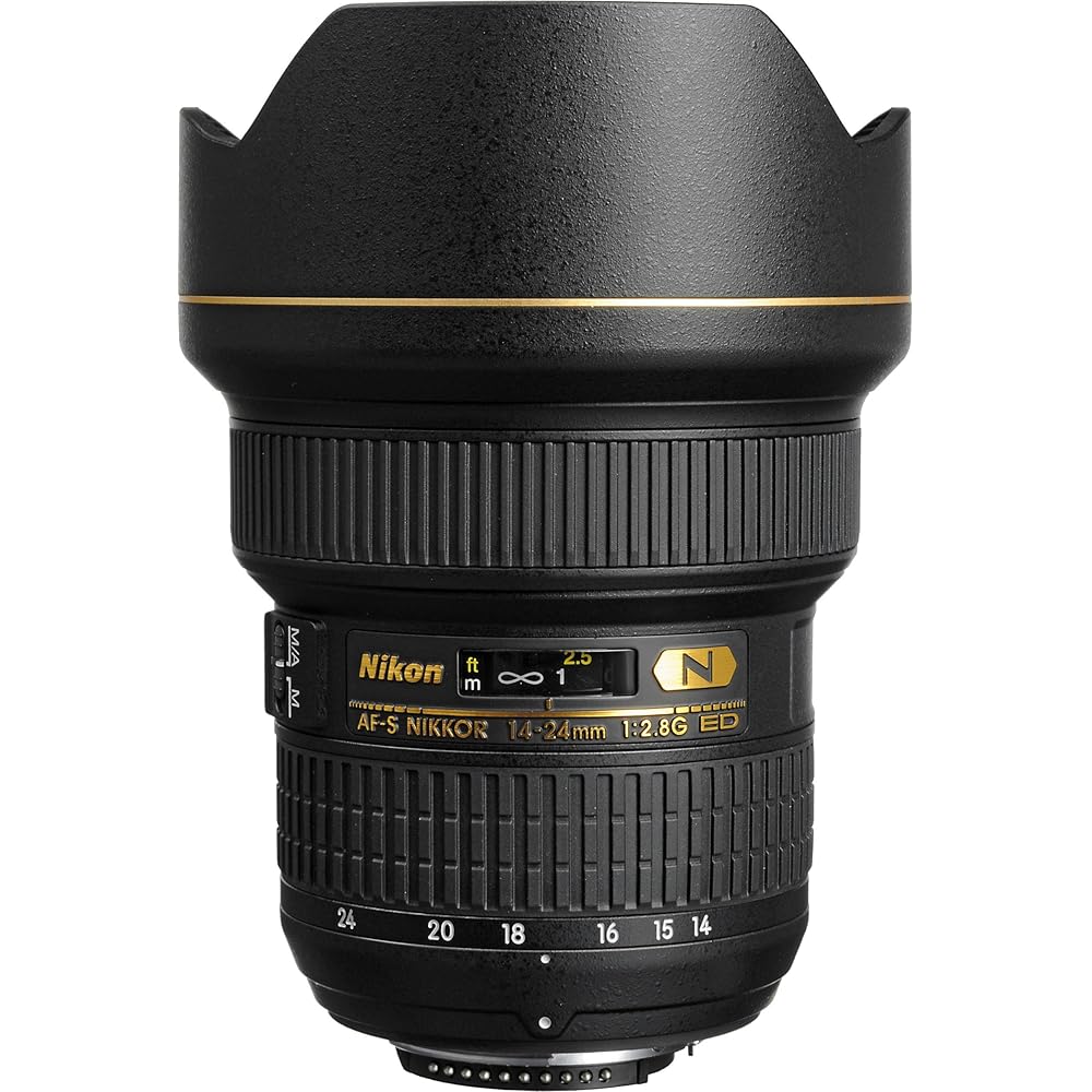Nikon Super Wide Angle Zoom Lens AF-S NIKKOR 14-24mm f/2.8g ED Full Size Compatible