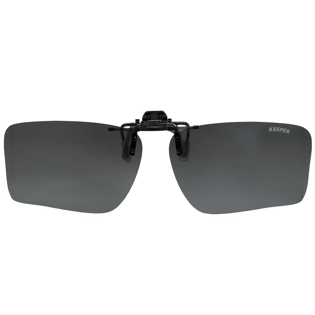 Боковая крышка Keeper Сделано в Японии Поляризованный фартук клипса солнцезащитные очки поверх очков УФ-защита Ультра легкий откидной типа большой прохладный 9339 [cliponkeeper]