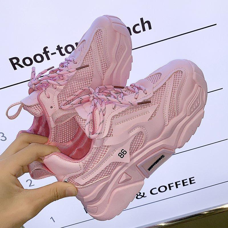 Желтые кроссовки для женщин, платформа, спортивная обувь для женщин, кроссовки на толстой подошве, белые массивные кроссовки, женская обувь для ходьбы на открытом воздухе